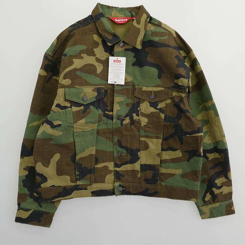 シュプリーム 25AW Jacquard Logos Denim Trucker Jacket 買取実績