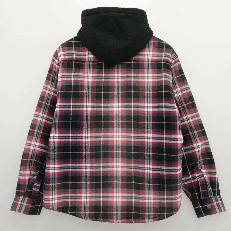 シュプリーム 25AW Lined Zip Up Hooded Flannel Shirt ラインド ジップ アップ フード フランネル シャツ 買取実績 画像