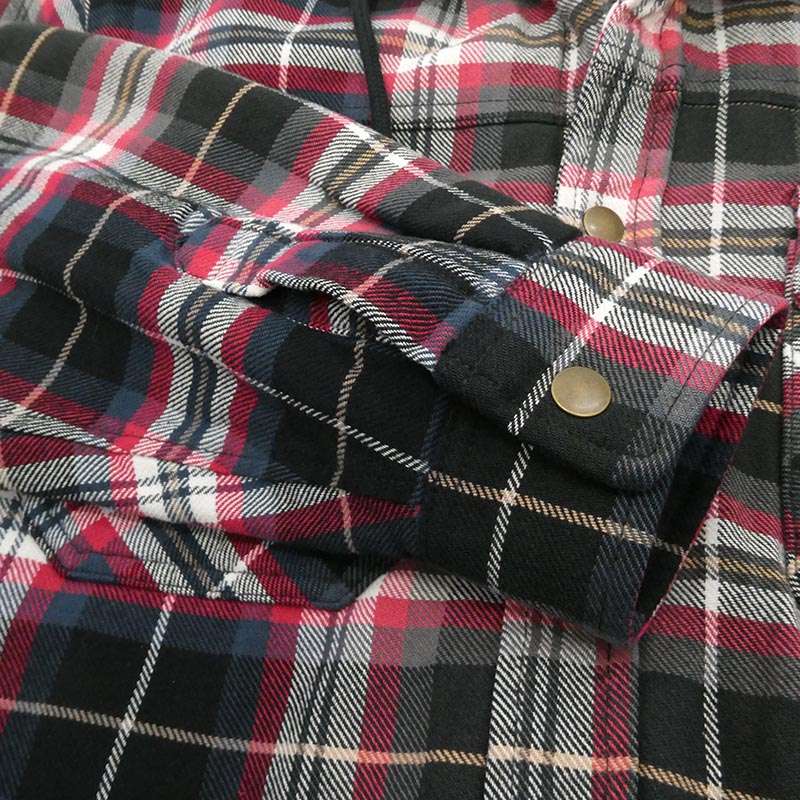 シュプリーム 25AW Lined Zip Up Hooded Flannel Shirt ラインド ジップ アップ フード フランネル シャツ 買取実績 画像