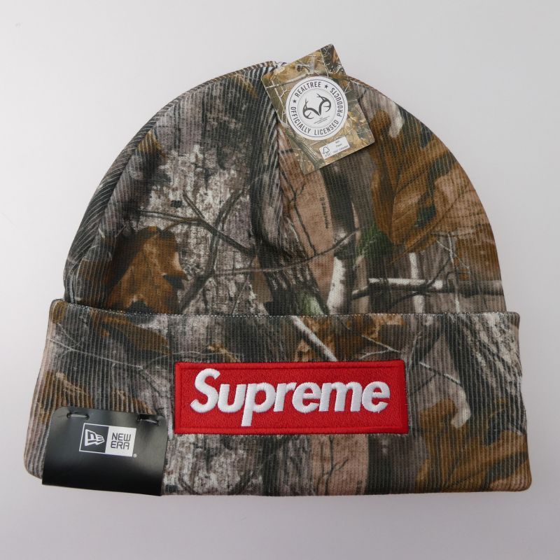 シュプリーム 25AW New Era Box Logo Beanie Realtree AP Camo ニューエラ ボックス ロゴ ビーニー 買取実績 画像