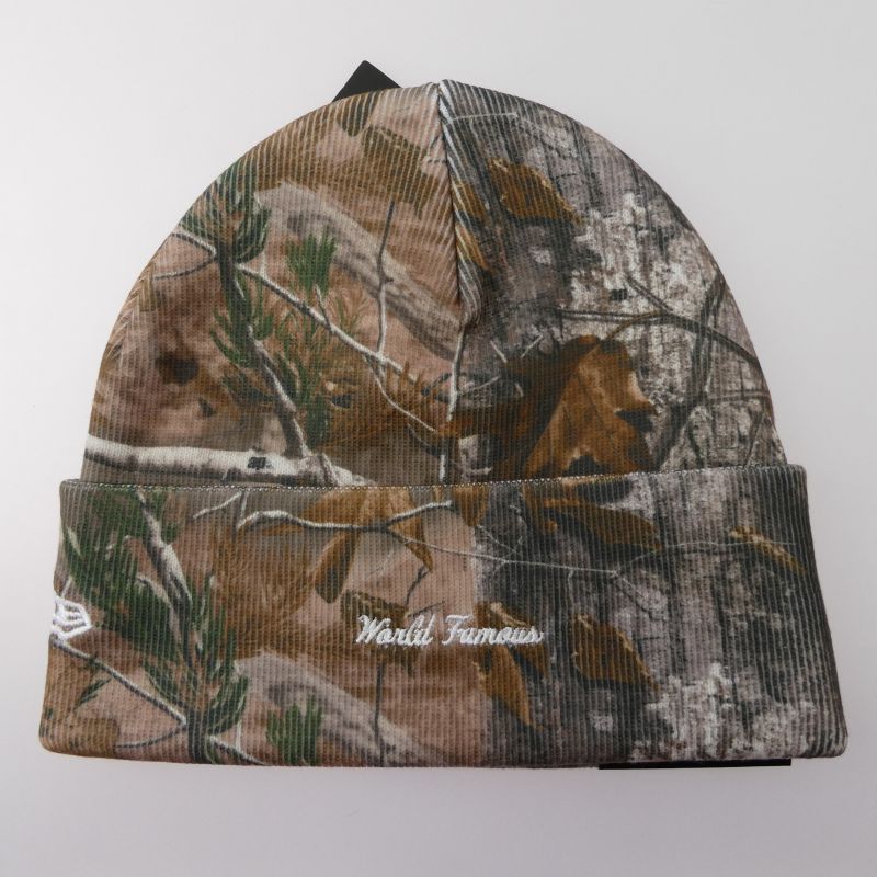 シュプリーム 25AW New Era Box Logo Beanie Realtree AP Camo ニューエラ ボックス ロゴ ビーニー 買取実績 画像
