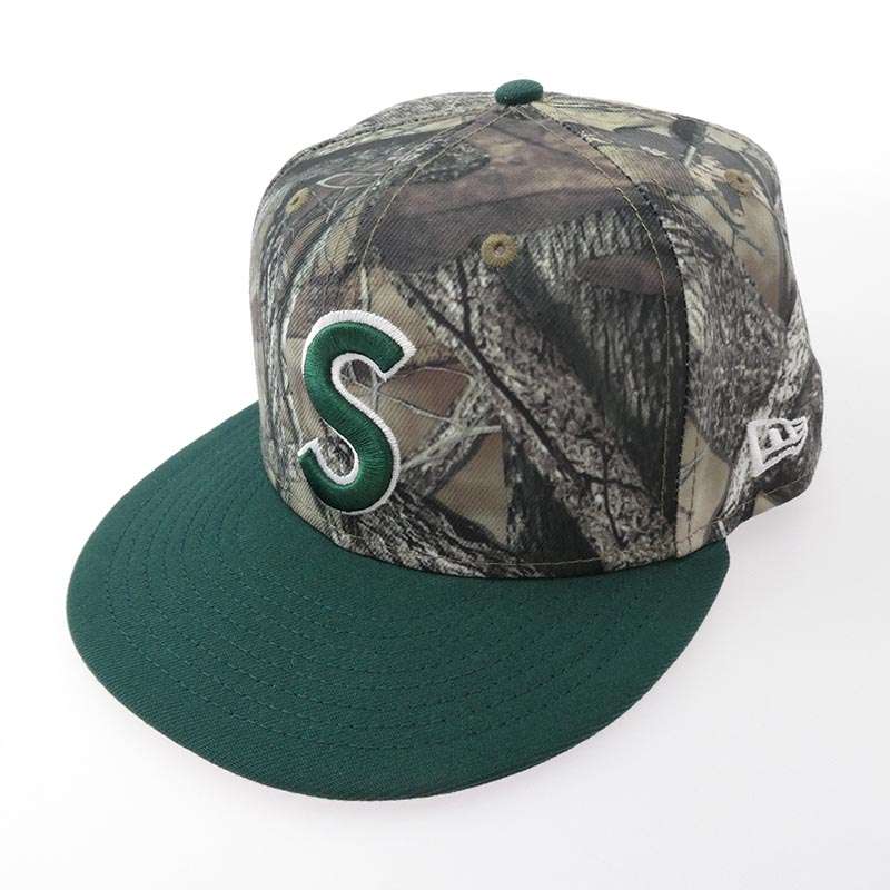 シュプリーム 25AW × New Era ニューエラ Reaper S Logo TrueTimber HTC Fall Camo ラッパー Sロゴ キャップ 買取実績 画像