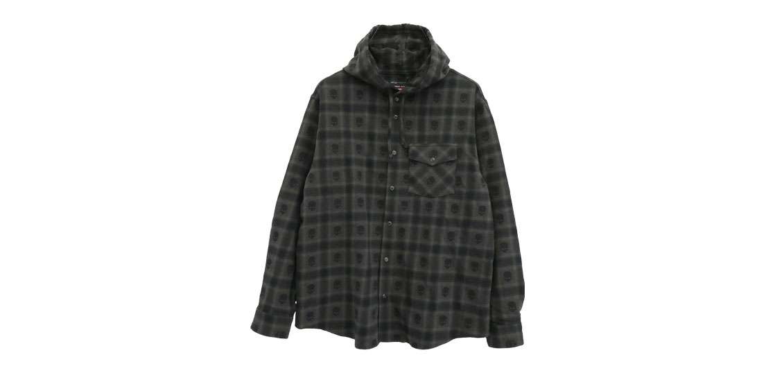 シュプリーム 25AW Number (N)ine Hooded Flannel Shirt  買取実績