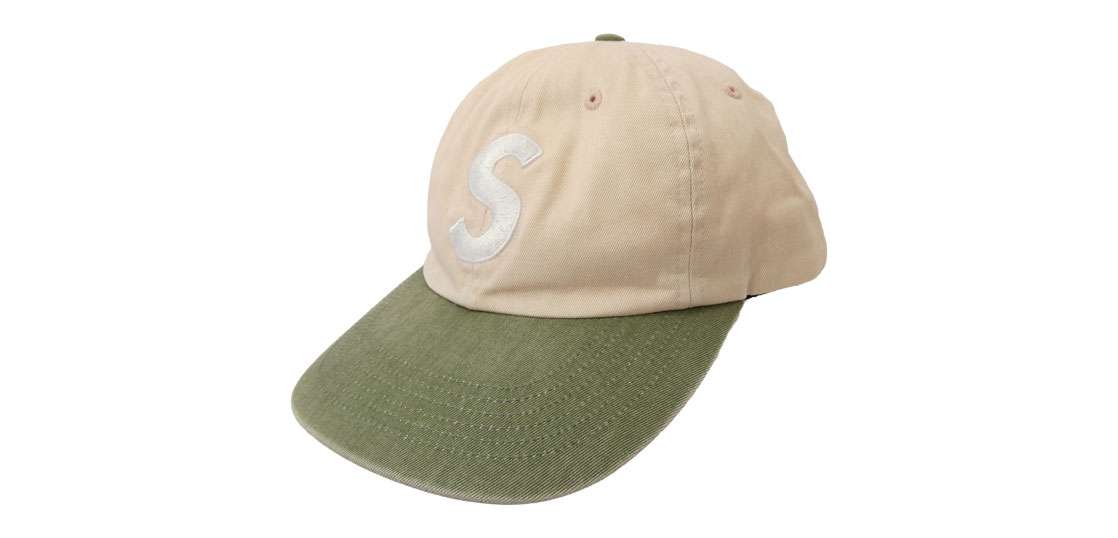 シュプリーム 25AW Pigment Coated 2-Tone S Logo 6-Panel Cap  買取実績