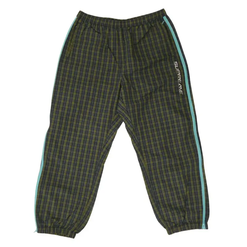 SUPREME シュプリーム 25AW Plaid Warm Up Pant プレイド ウォームアップ ロングパンツ ブラック シュプリーム 25AW Plaid Warm Up Pant 買取実績