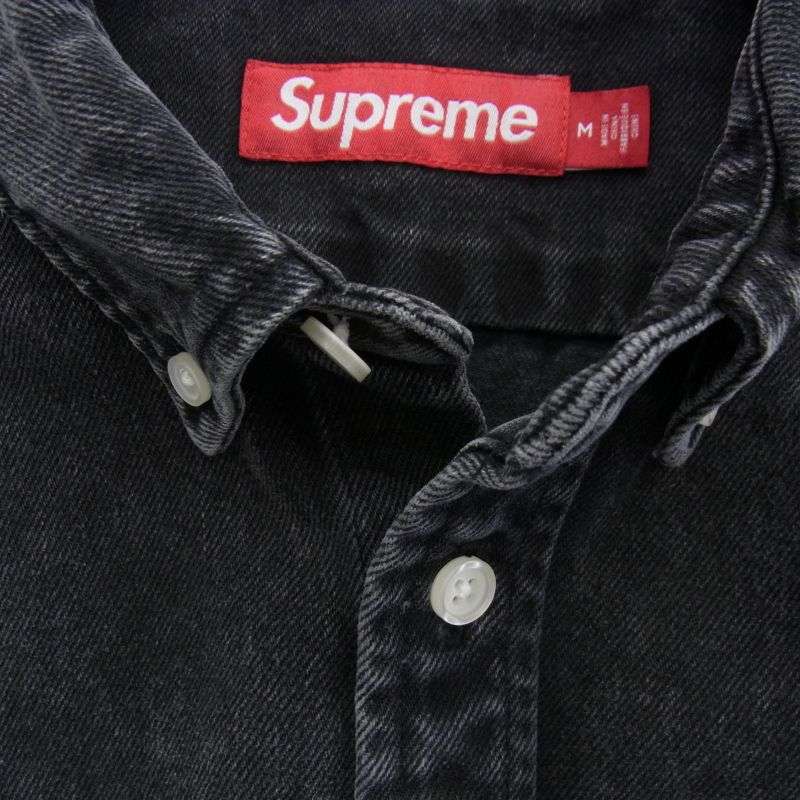 シュプリーム 25AW Small Box Denim Shirt スモール ボックスロゴ デニム シャツ 買取実績 画像