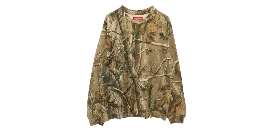 シュプリーム 25AW Small Box L/S Tee Realtree AP Camo 買取実績