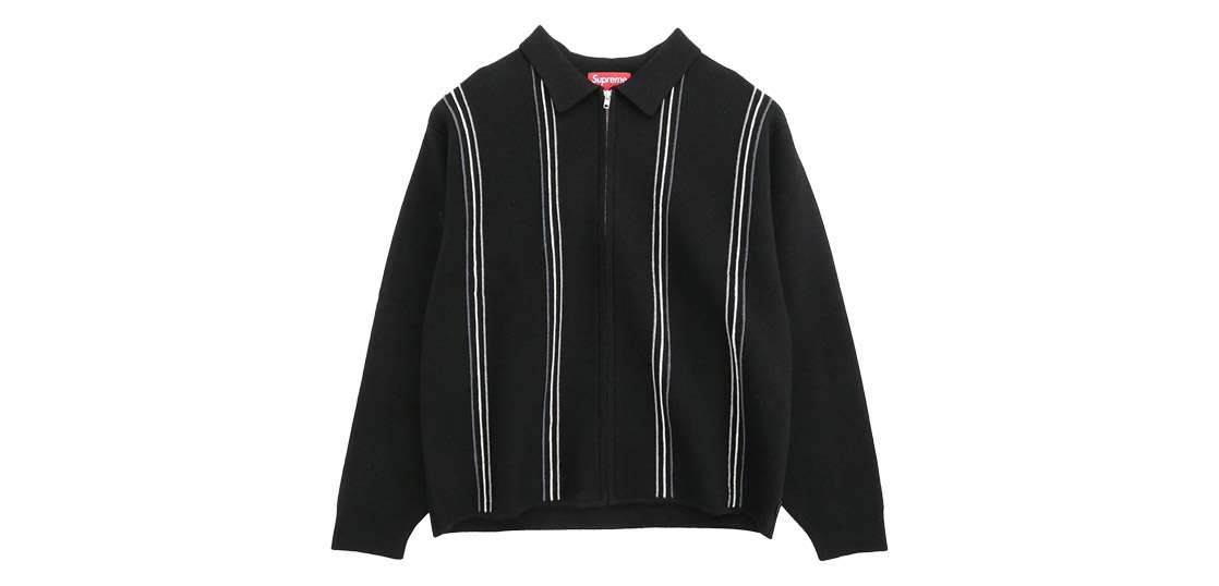 シュプリーム 25AW Stripe Zip Up Polo Sweater 買取実績