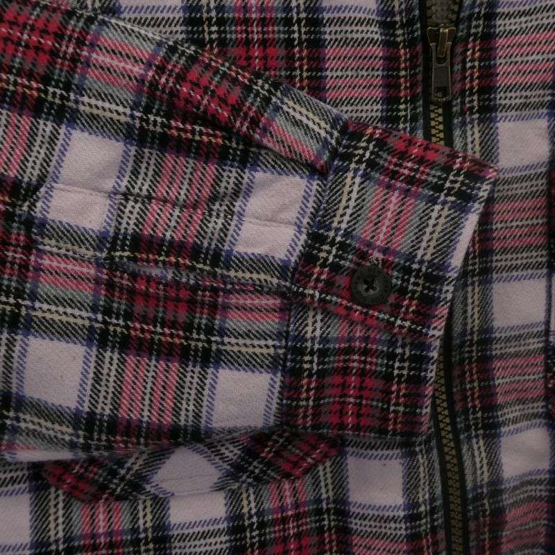 シュプリーム 25AW Thermal Lined Zip Up Flannel Shirt サーマル ラインド ジップ アップ フランネル シャツジャケット 買取実績 画像