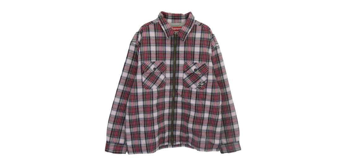 シュプリーム 25AW Thermal Lined Zip Up Flannel Shirt 買取実績
