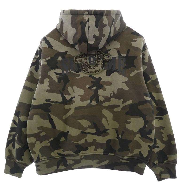 シュプリーム 25AW True Religion Zip Up Hooded Sweatshirt Woodland Camo トゥルーレリジョン ジップアップ カモ フーデッド スウェット パーカー 買取実績 画像