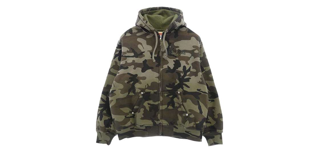 シュプリーム 25AW True Religion Zip Up Hooded Sweatshirt Woodland Camo 買取実績