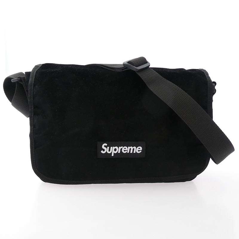 シュプリーム 25AW Velvet Small Messenger Bag ベルベット スモール メッセンジャー ショルダーバッグ 買取実績 画像