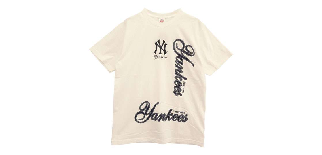 シュプリーム 25AW × MLB Teams Tee NY New York Yankees  買取実績