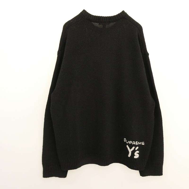 シュプリーム 25AW Y's by Yohji Yamamoto Sweater ウール クルーネック ニット 買取実績 画像