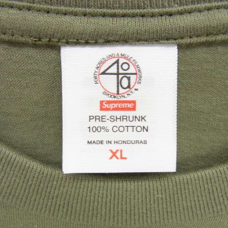 シュプリーム 25SS 40 Acres Spike Tee スパイクリー 半袖 Tシャツ 買取実績 画像