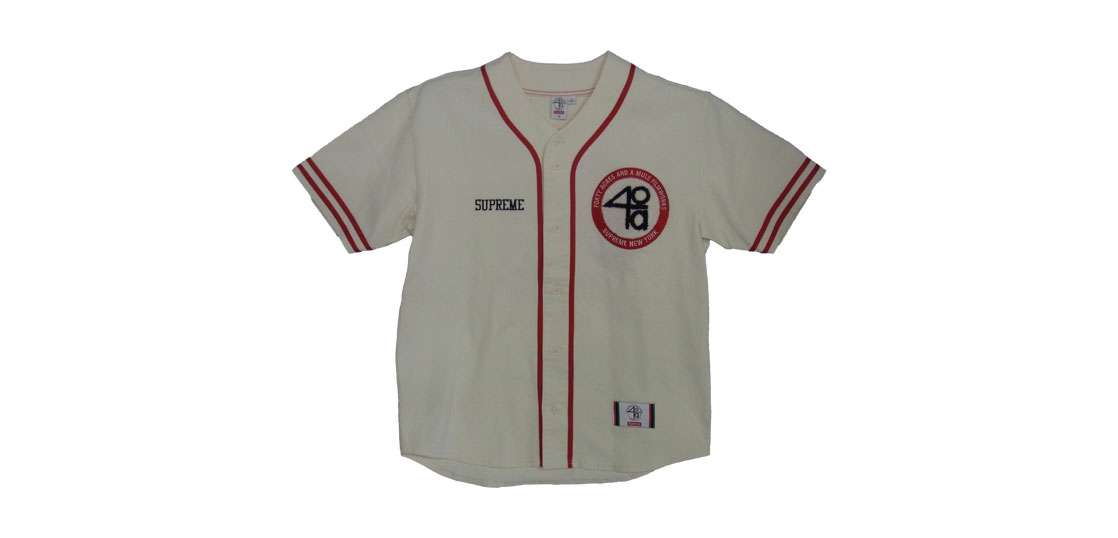 シュプリーム × 40 Acres 40エーカーズズ 25SS Twill Baseball Jersey 買取実績