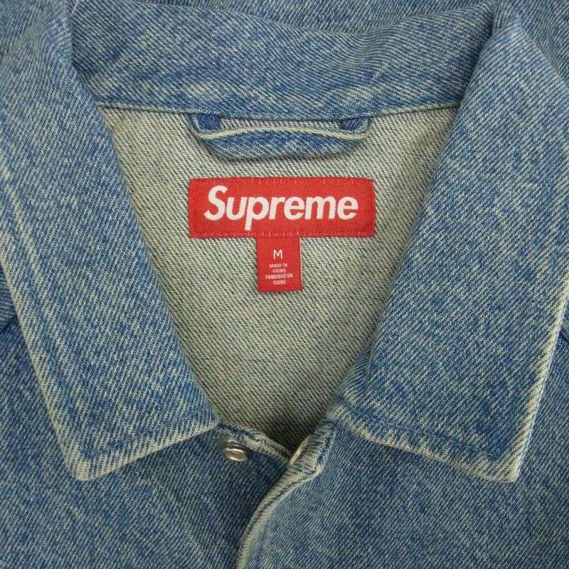 Supreme Arc Denim Coaches Jacket 25SS M
