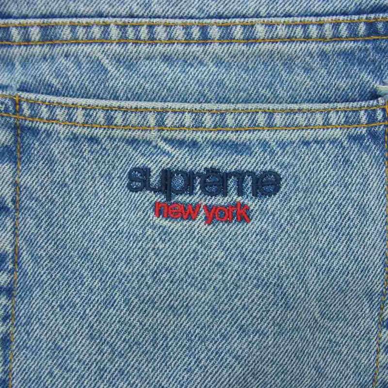 シュプリーム 25SS Baggy Jean Washed Indigo ウォッシュド加工 インディゴ バギージーンズ デニム パンツ 買取実績 画像