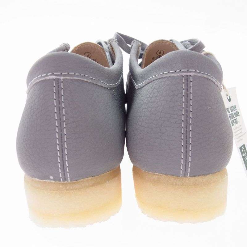 シュプリーム 25SS × Clarks クラークス Reflective Wallabee Silver リフレクティブ ワラビー シルバー シューズ 買取実績 画像