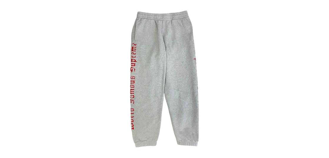 シュプリーム 25SS Contrast Cutout Sweatpant S 買取実績