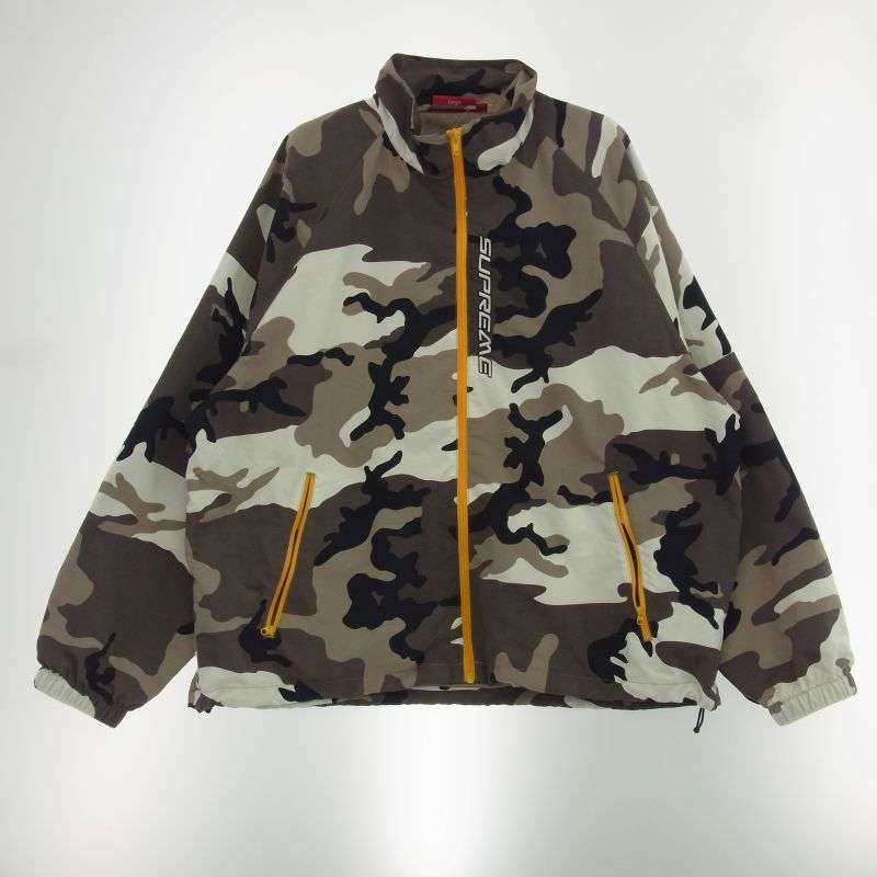 シュプリーム 25SS Contrast Zip Track Jacket Snow Camo コントラスト ジップ トラック ジャケット スノーカモ 買取実績 画像