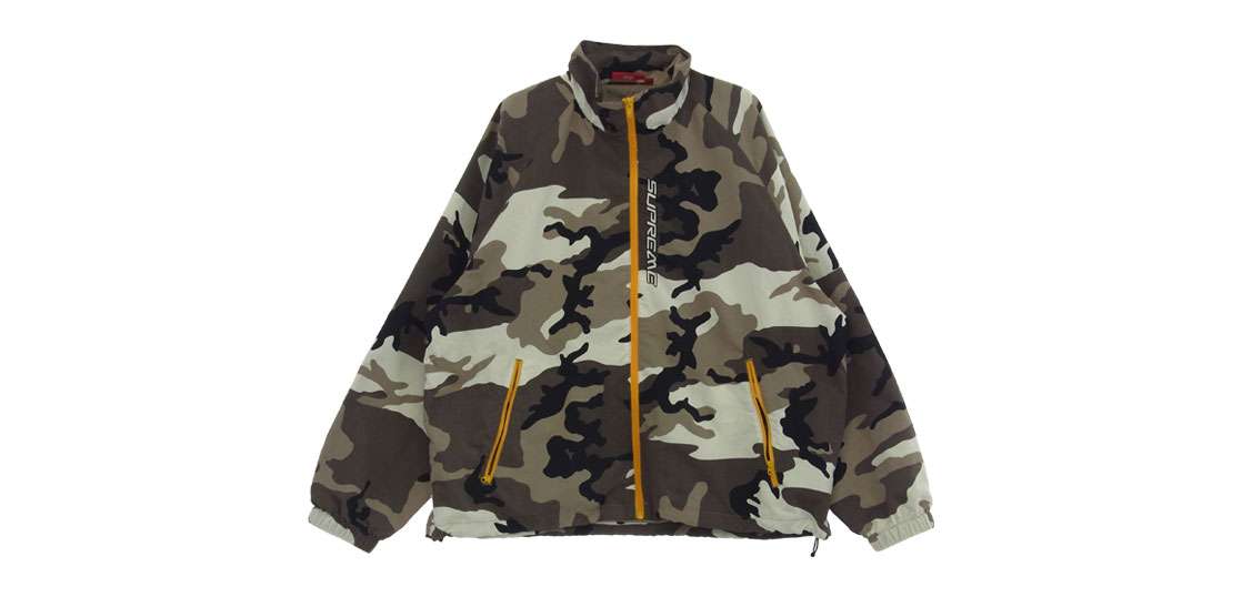 シュプリーム 25SS Contrast Zip Track Jacket Snow Camo 買取実績