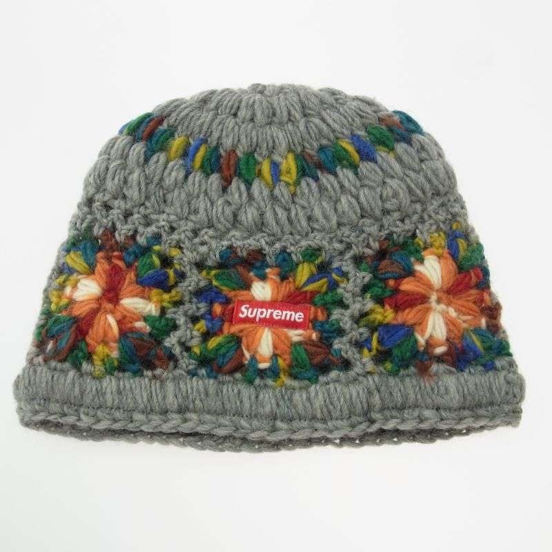 シュプリーム 25SS Crochet Beanie かぎ針編み クロシェ ビーニー ニット帽 買取実績 画像