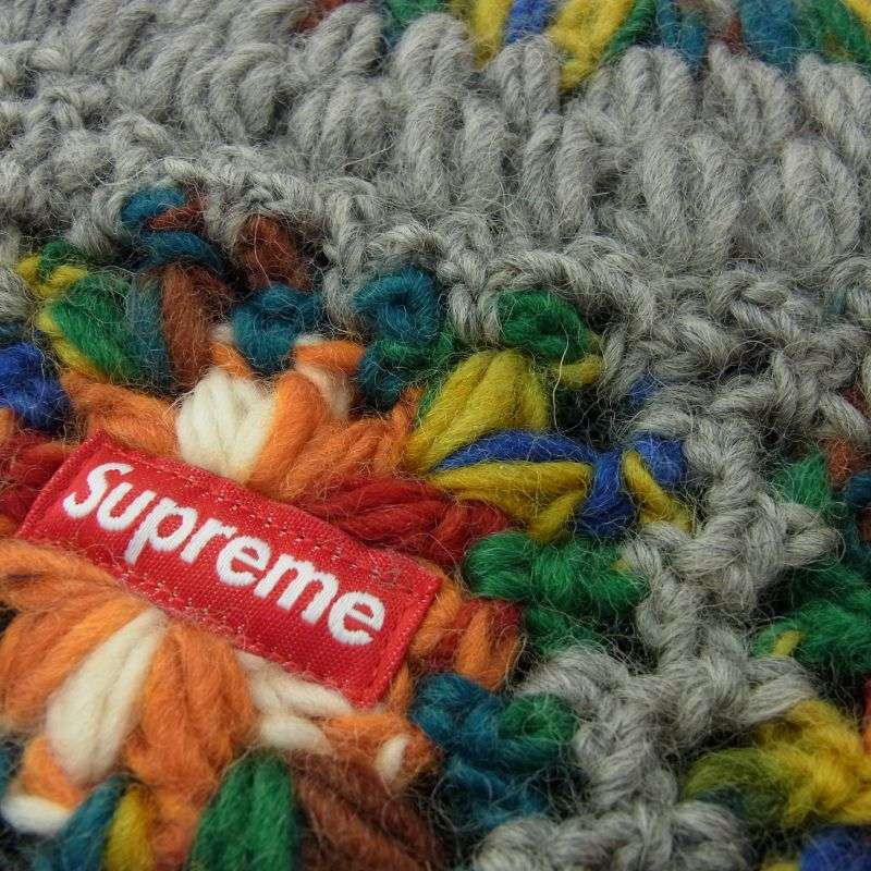 シュプリーム 25SS Crochet Beanie かぎ針編み クロシェ ビーニー ニット帽 買取実績 画像