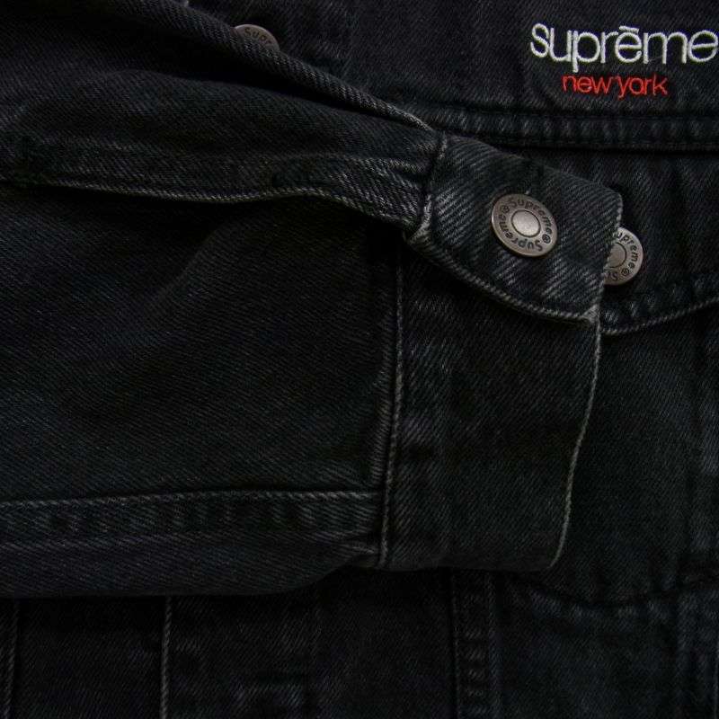シュプリーム 25SS Denim Trucker Jacket Black デニム トラッカー ジャケット 買取実績 画像