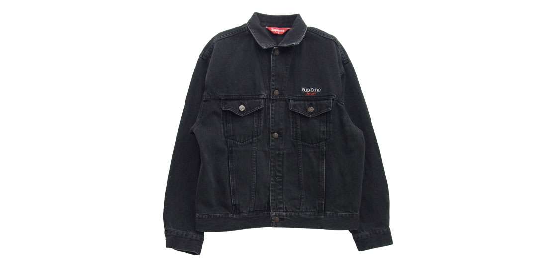 シュプリーム 25SS Denim Trucker Jacket Black 買取実績