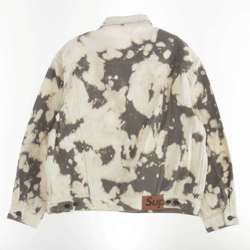 シュプリーム 25SS Denim Trucker Jacket Bleached ブリーチ加工 デニム トラッカー ジャケット 買取実績 画像