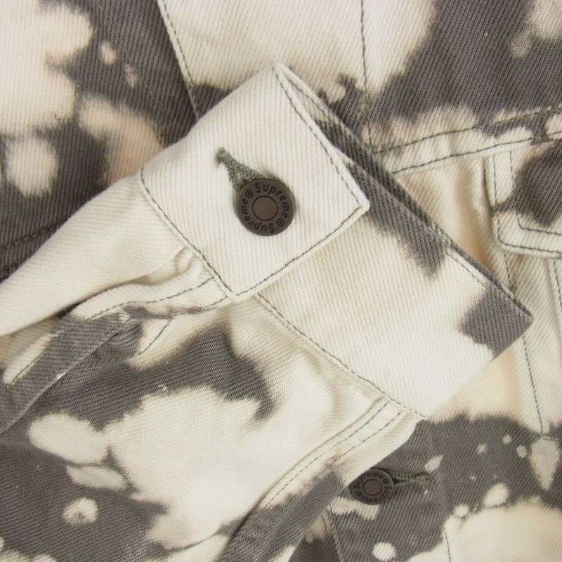 シュプリーム 25SS Denim Trucker Jacket Bleached ブリーチ加工 デニム トラッカー ジャケット 買取実績 画像