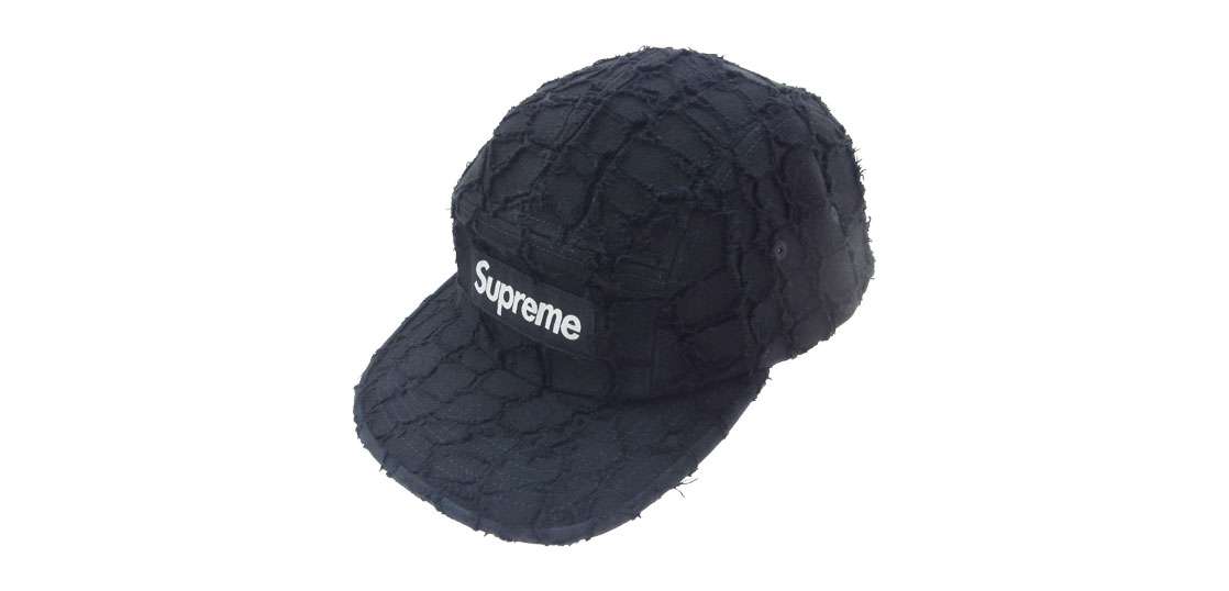 シュプリーム 25SS Frayed Croc Denim Camp Cap 買取実績