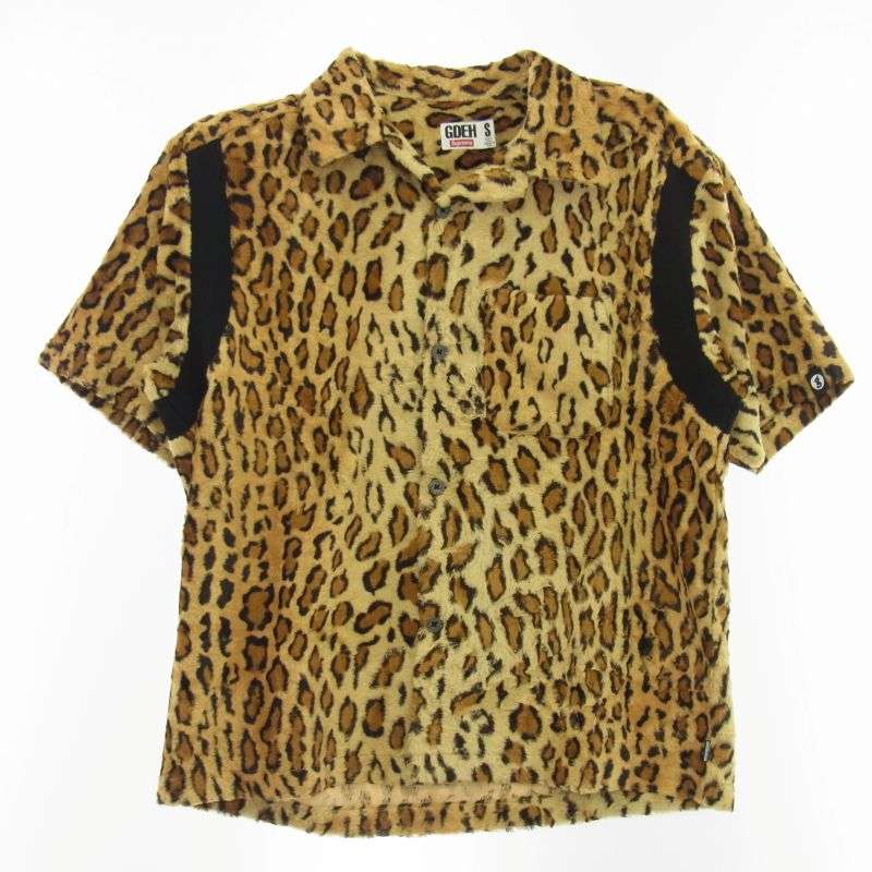 シュプリーム 25SS GOODENOUGH グッドイナフ Crushed Rayon S/S Shirt Leopard レーヨン 半袖 シャツ レオパード 買取実績 画像