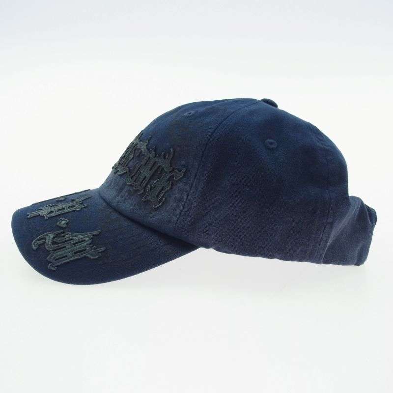シュプリーム 25SS Leather Applique 6-Panel レザー アップリケ 6パネル キャップ 帽子 買取実績 画像