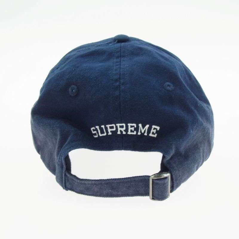 シュプリーム 25SS Leather Applique 6-Panel レザー アップリケ 6パネル キャップ 帽子 買取実績 画像