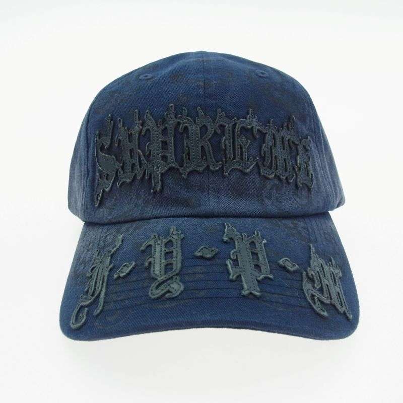 シュプリーム 25SS Leather Applique 6-Panel レザー アップリケ 6パネル キャップ 帽子 買取実績 画像
