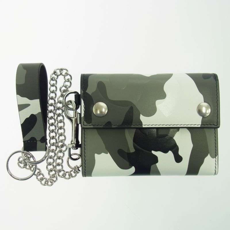 シュプリーム 25SS Leather Chain Wallet Snow Camo レザー チェーンウォレット スノーカモ 財布 買取実績 画像