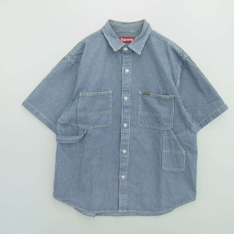 シュプリーム 25SS Loose Fit S/S Denim Painter Shirt ルーズフィット ペインター デニム 半袖 シャツ 買取実績 画像