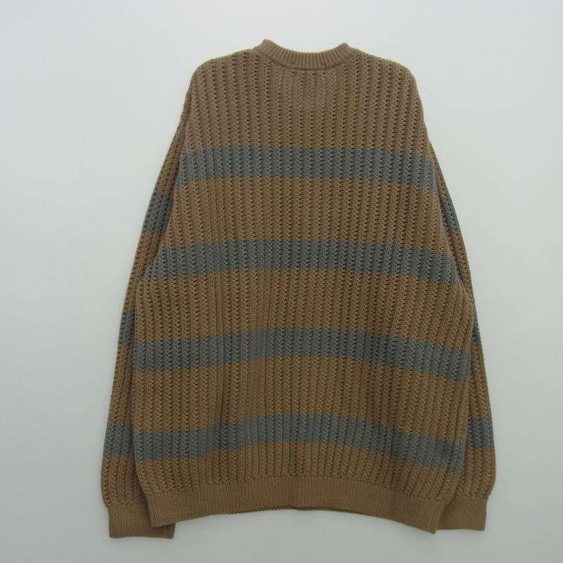 シュプリーム 25SS Loose Gauge Stripe Small Box Sweater ルーズゲージ ストライプ スモールボックス セーター ニット 買取実績 画像
