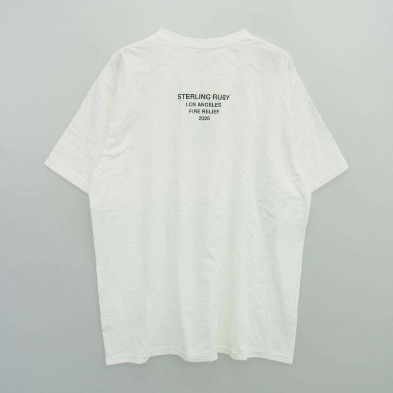 シュプリーム 25SS Los Angeles Fire Relief Box Logo Tee ロサンゼルス ロサンゼルス ファイヤー リリーフ ボックスロゴ 半袖 Tシャツ 買取実績 画像