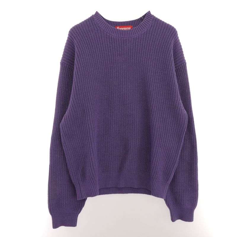 シュプリーム 25SS Old English Printed Sweater オールドイングリッシュロゴ バックロゴプリント ニット セーター 買取実績 画像