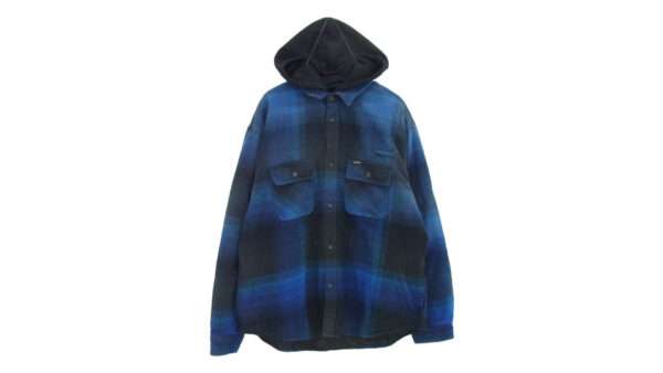 シュプリーム 25SS Quilted Lined Hooded Flannel Shirt 買取実績