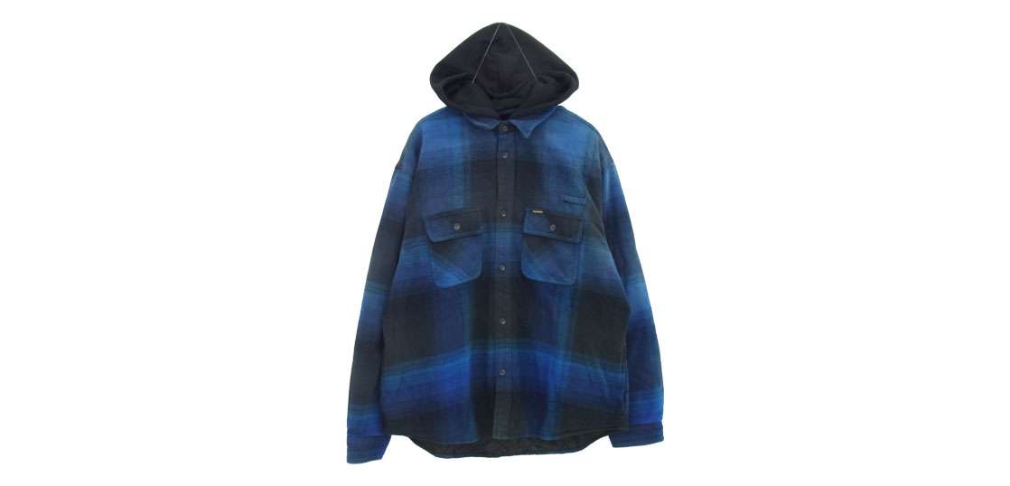シュプリーム 25SS Quilted Lined Hooded Flannel Shirt 買取実績