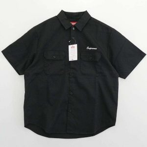 シュプリーム 25SS Rhinestone Pin Up S/S Work Shirt 買取実績