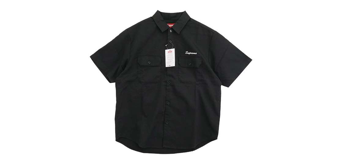 シュプリーム 25SS Rhinestone Pin Up S/S Work Shirt 買取実績