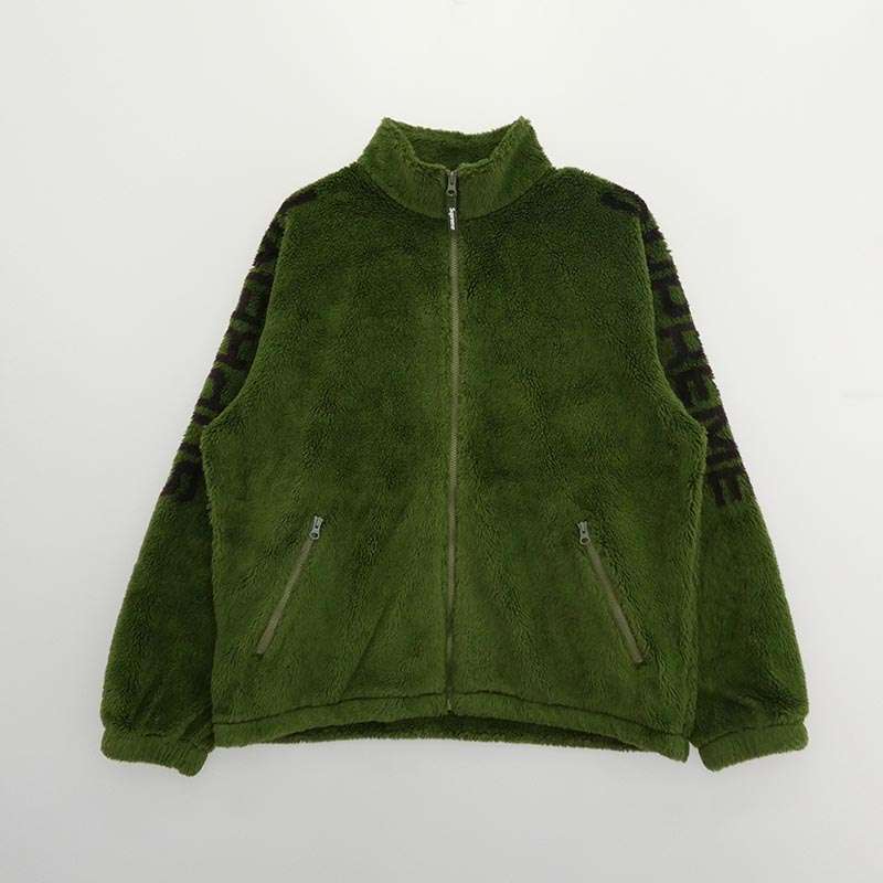 シュプリーム 25SS Shoulder Logo Fleece Jacket ショルダー ロゴ フリース ジャケット 買取実績 画像
