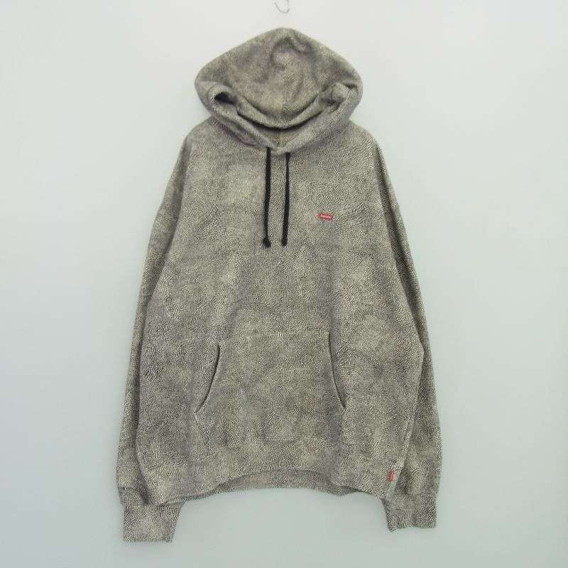 シュプリーム 25SS Small Box Hooded Sweatshirt Snakeskin スモールボックスロゴ プルオーバーパーカー フーディー スネークスキン 買取実績 画像