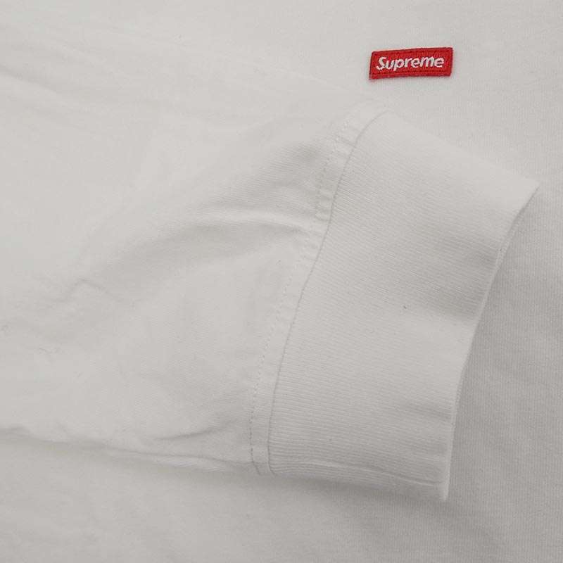 シュプリーム 25SS Small Box Logo L/S Tee スモール ボックス ロゴ クルーネック 長袖 Tシャツ 買取実績 画像